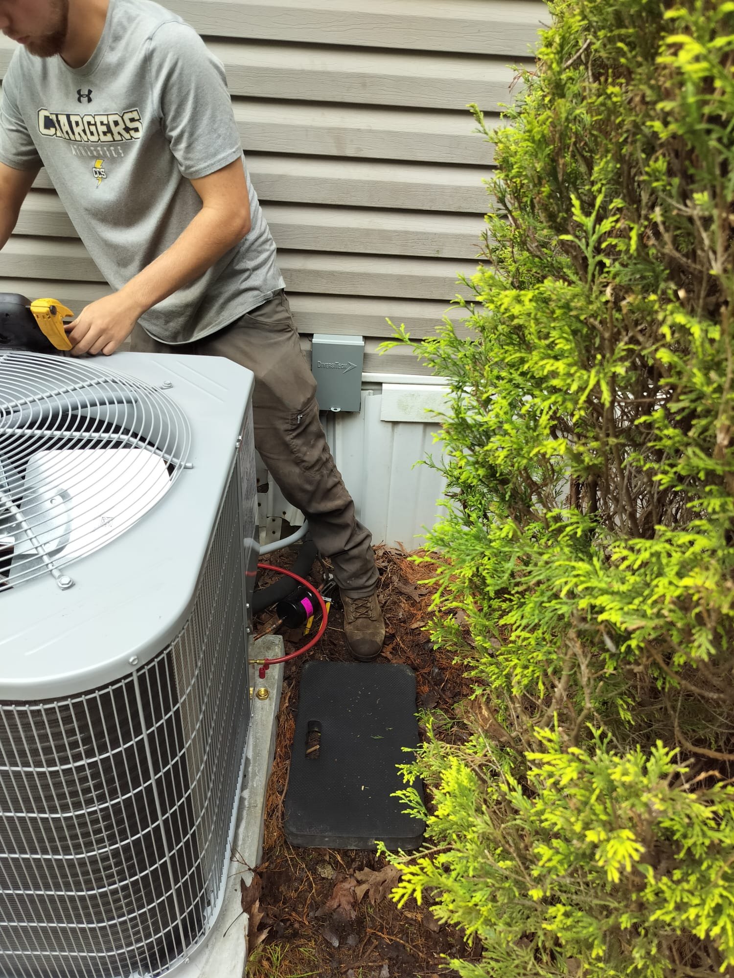 HEP Technician at Work