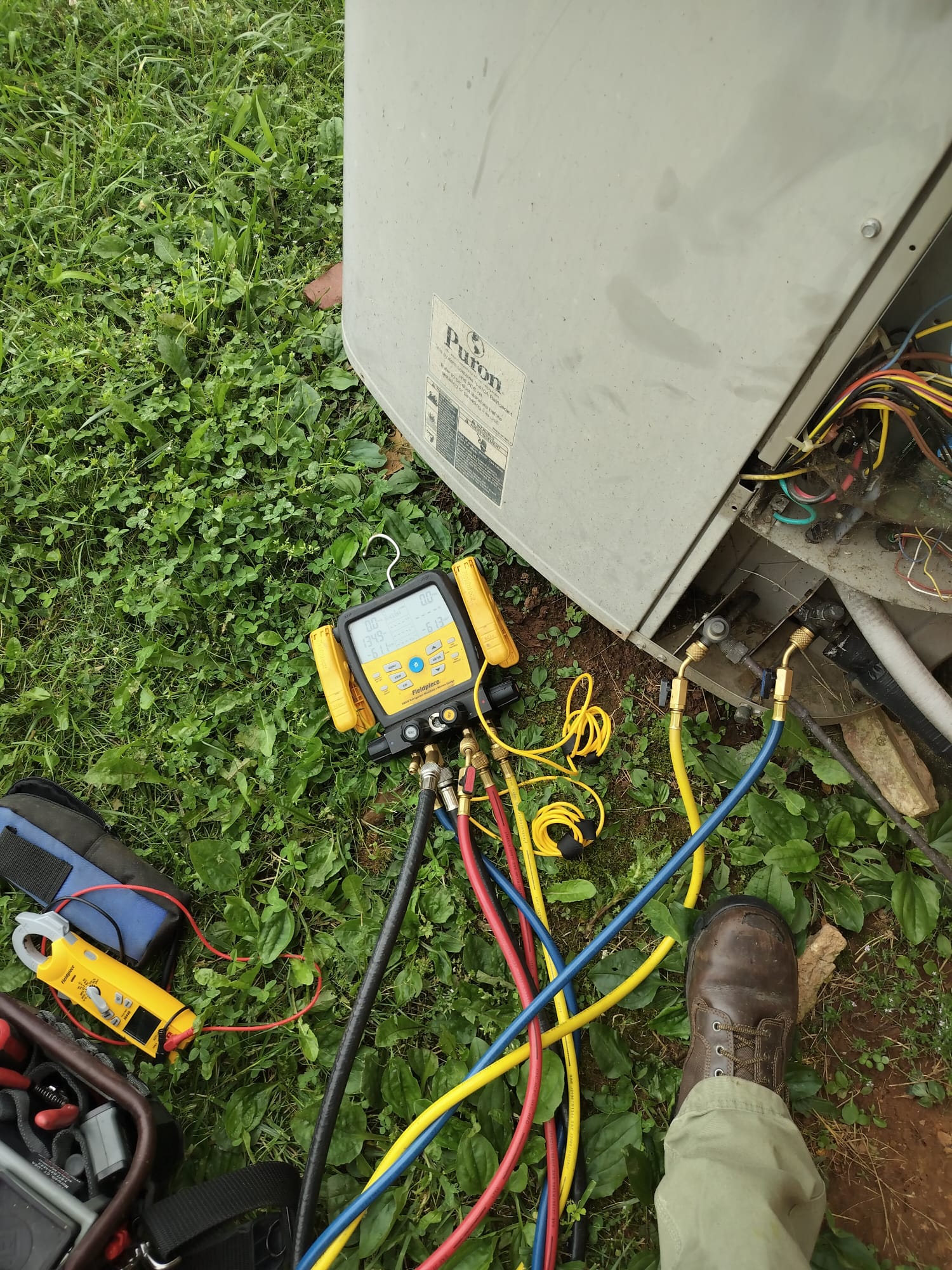 HEP Technician at Work