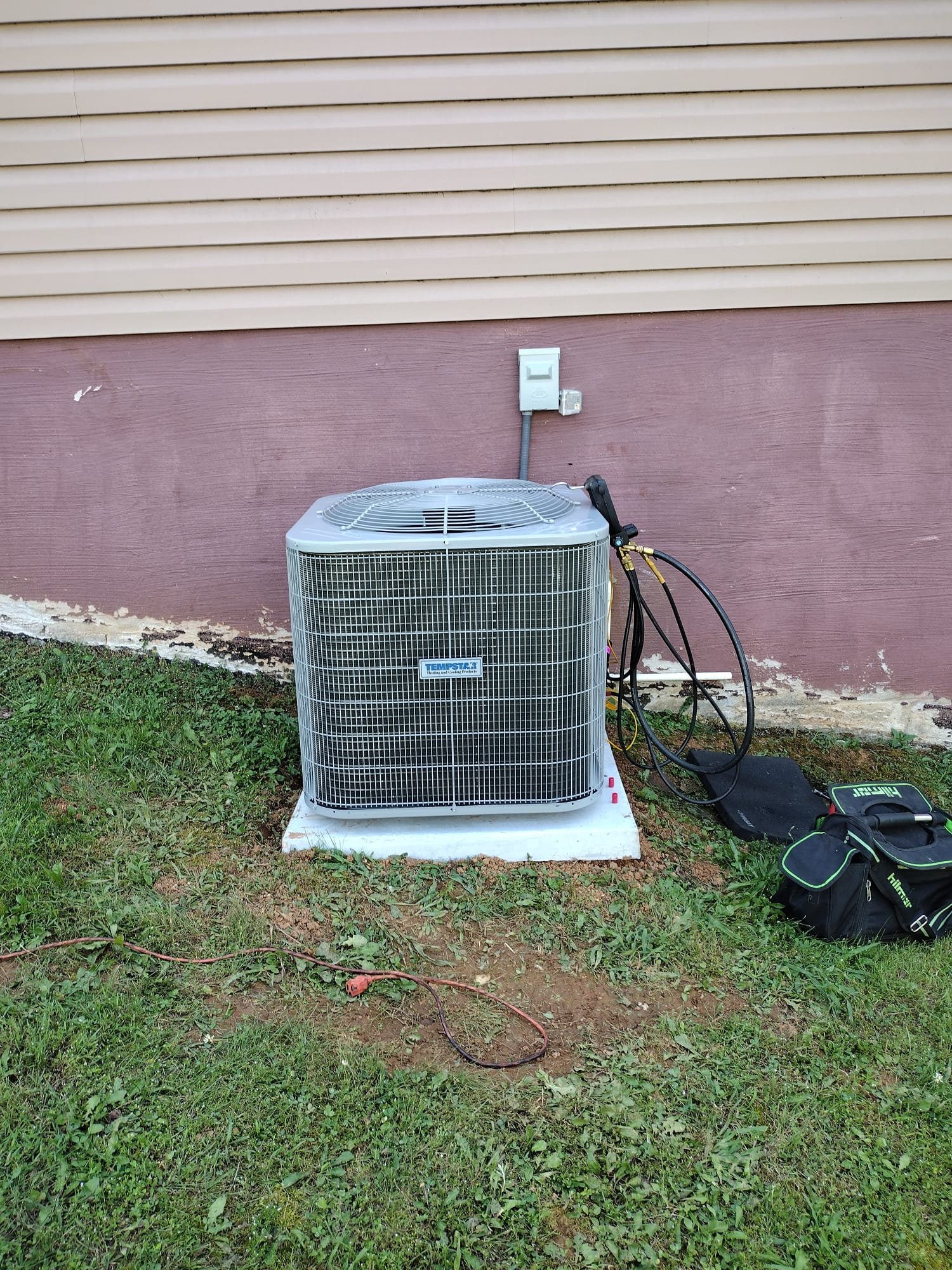 New Outdoor HVAC Unit