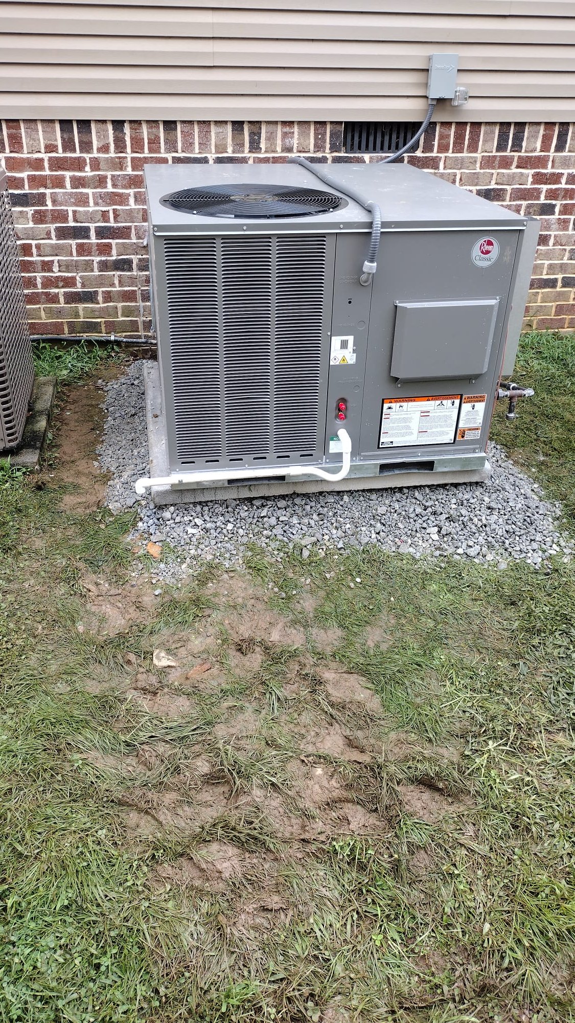 Final Touch: Level Pad and Secure Installation