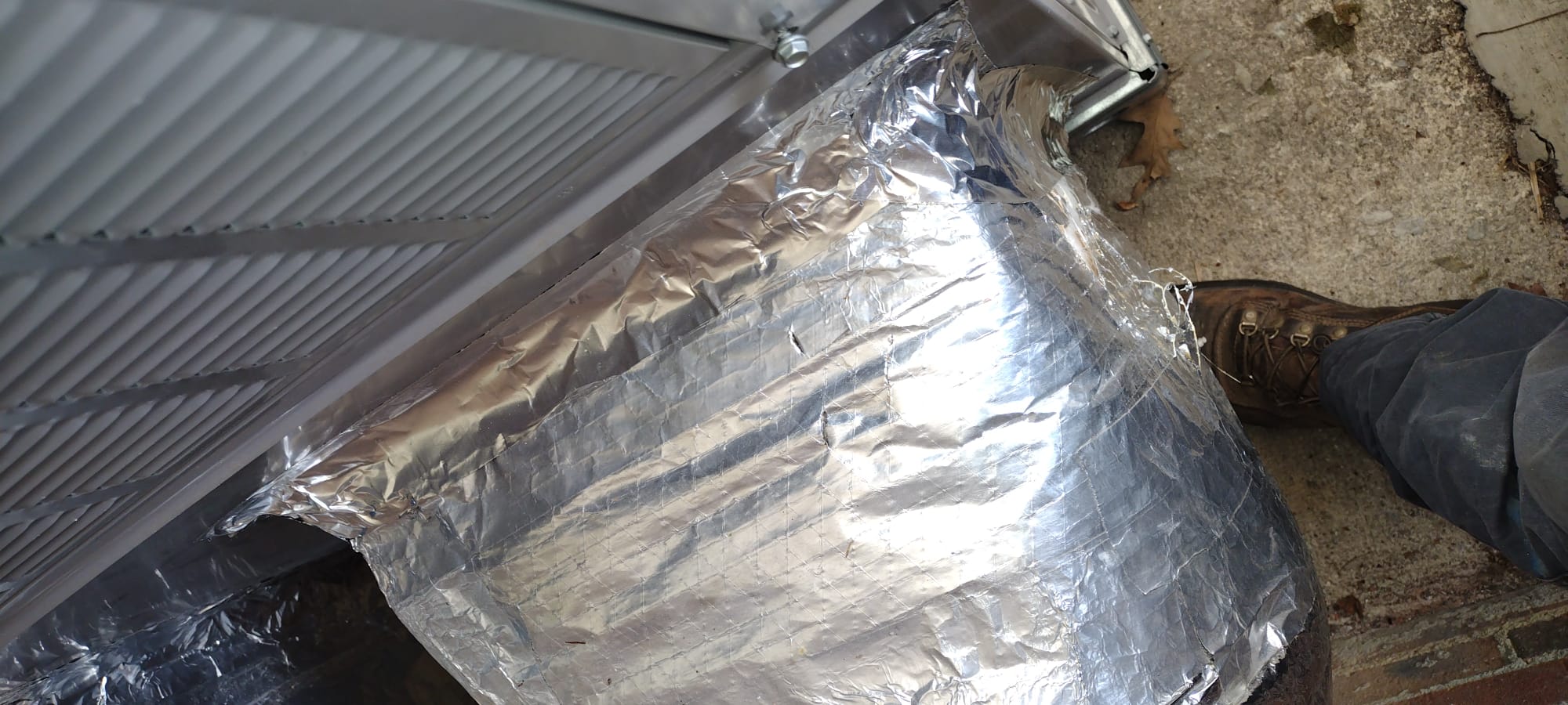 Well-Sealed Duct Connection