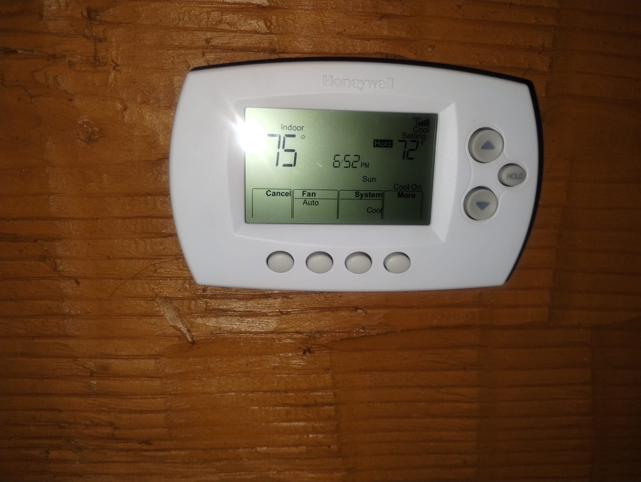 Digital Thermostat Display