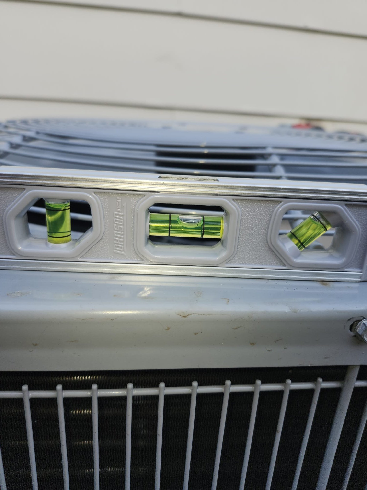 Level Check on Condenser