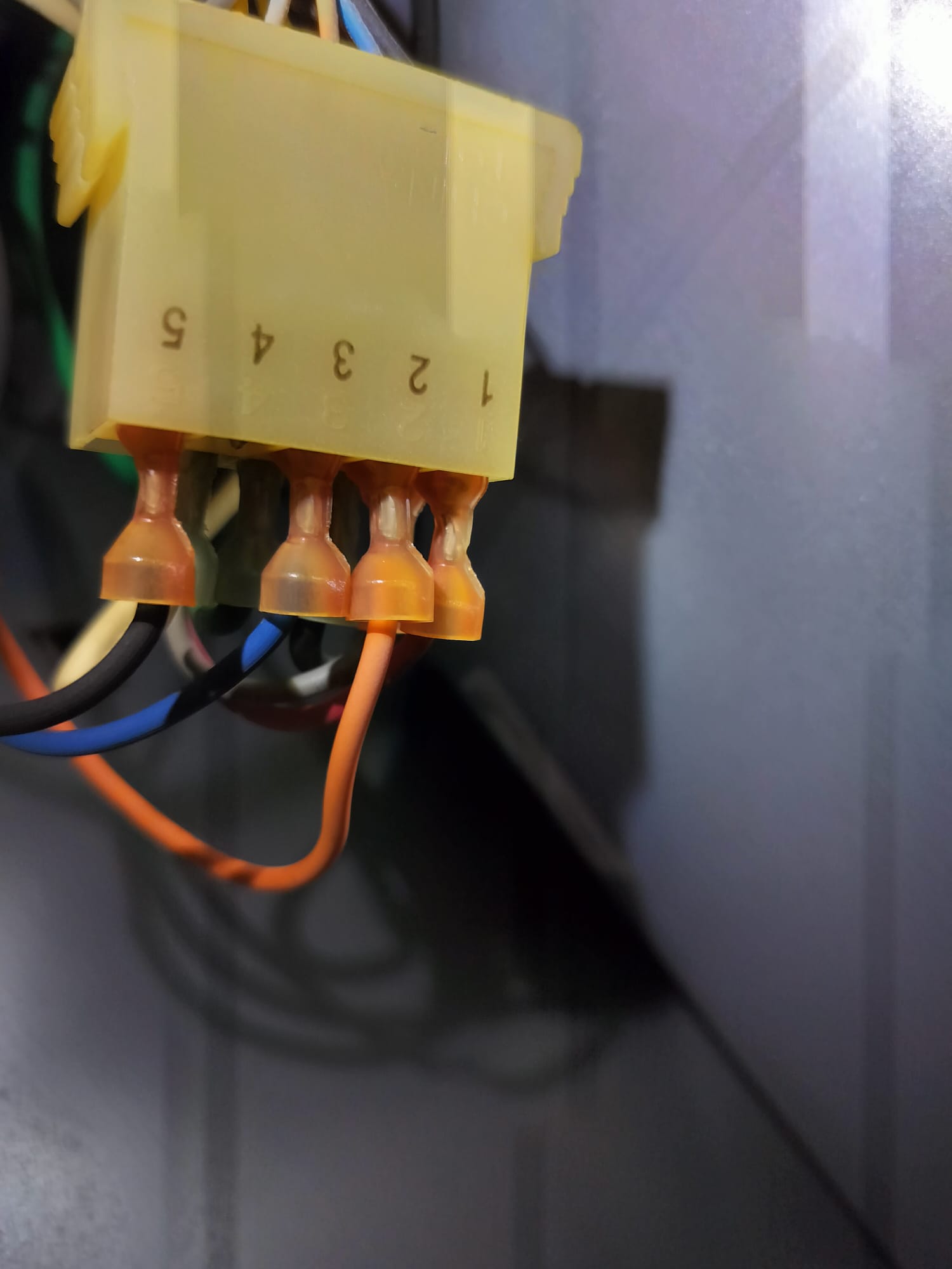 Clean, secure wire connections on an HVAC terminal block