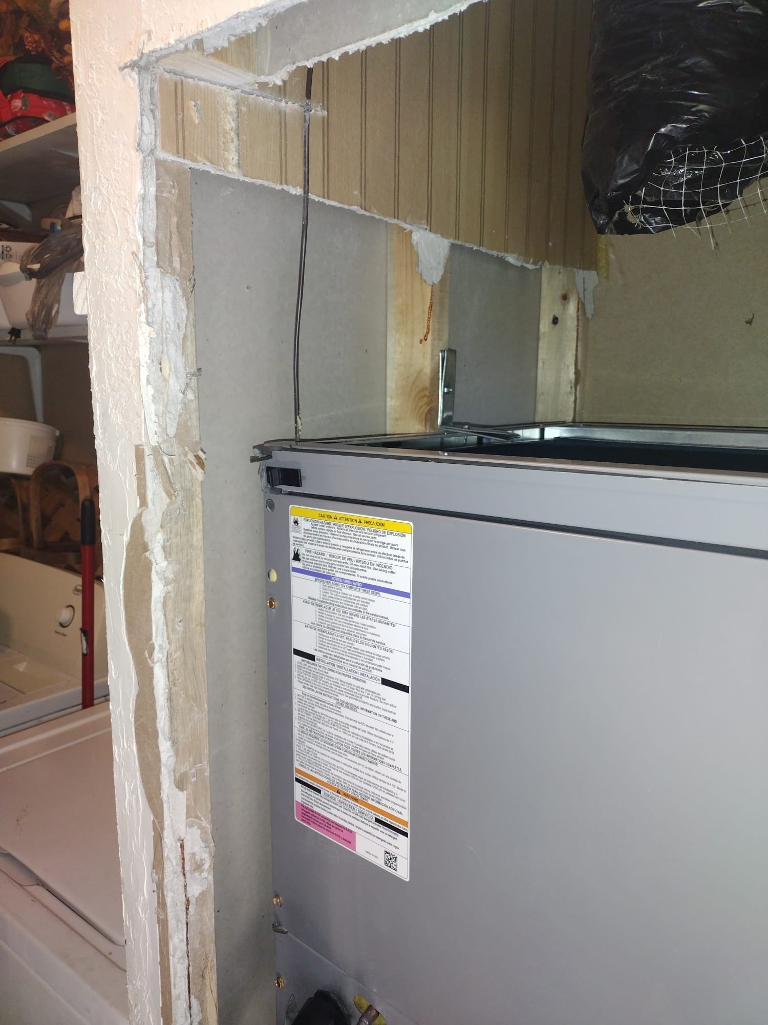 Level Air Handler Ready for System Check