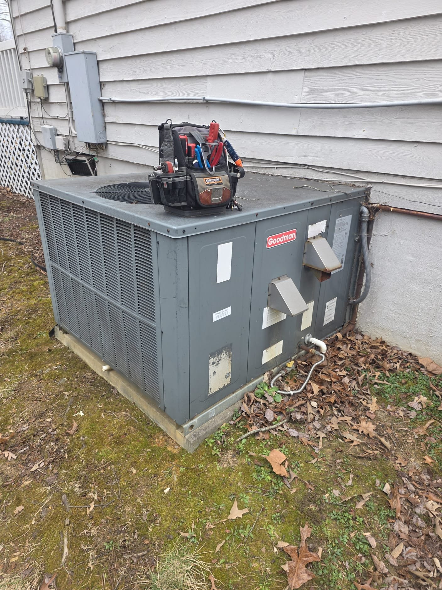 An Outdoor Unit Ready for Upgrade
