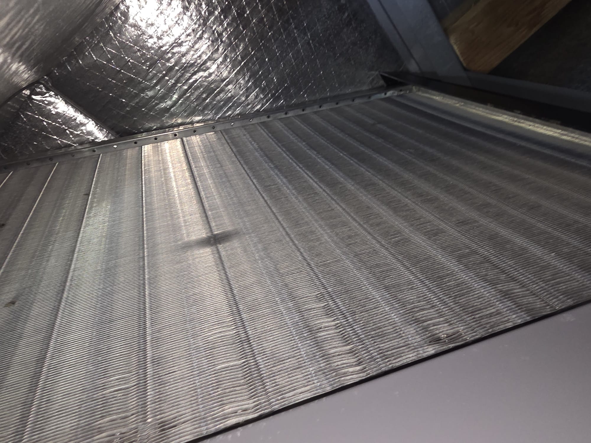 Clean evaporator coil after maintenance